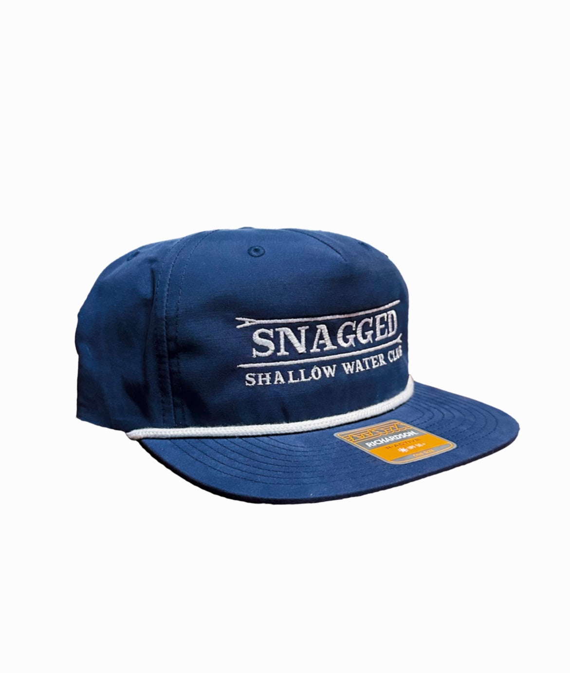 Shallow Water Club SnapBack Flat Bill Hat