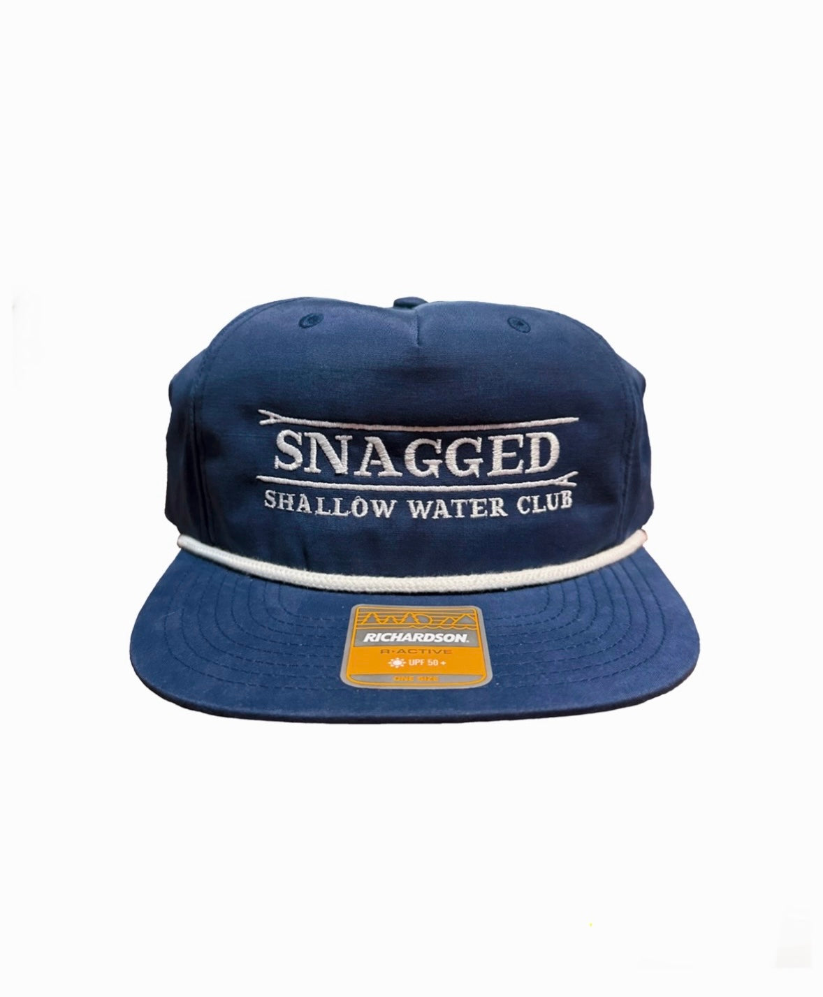Shallow Water Club SnapBack Flat Bill Hat