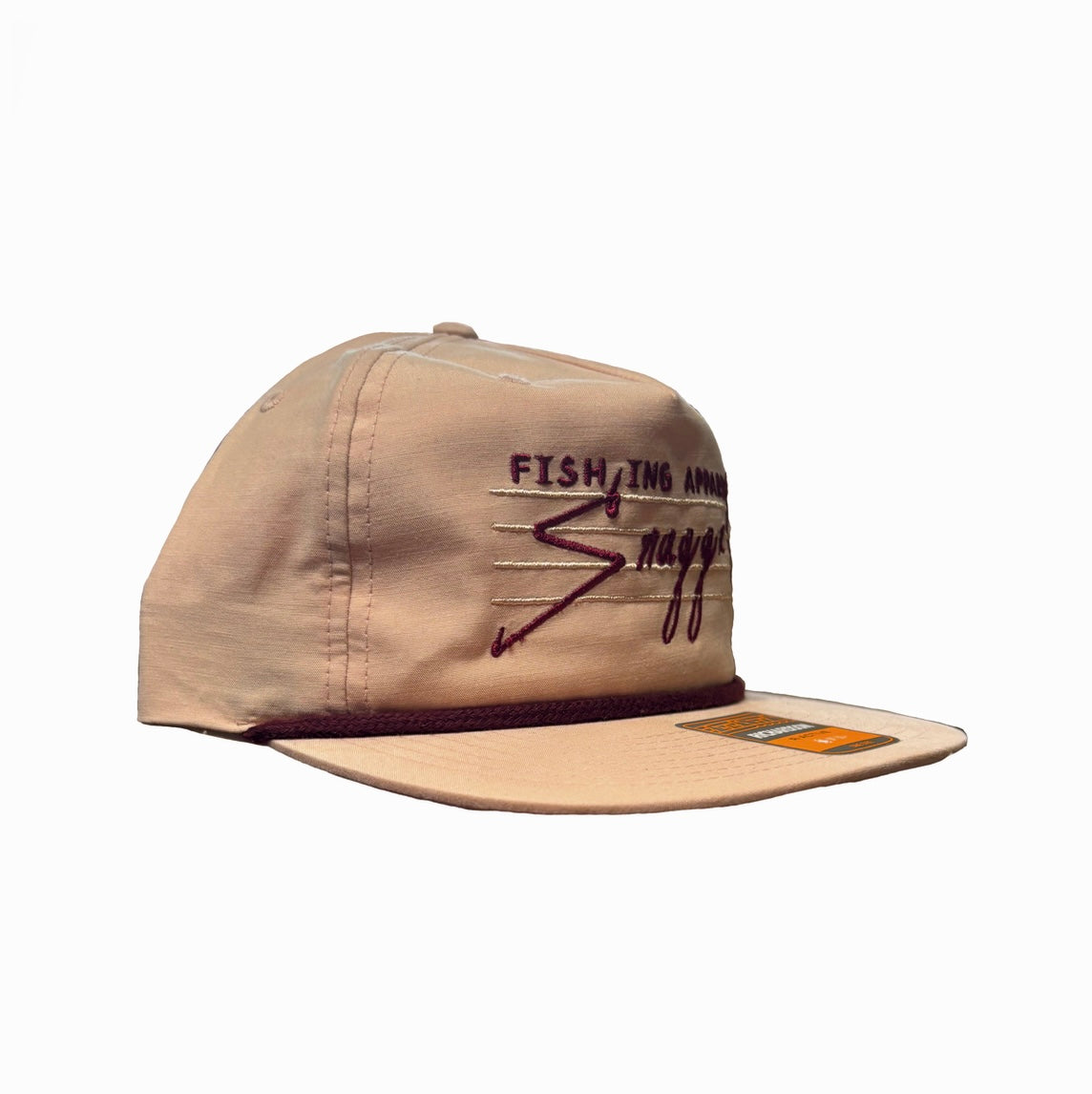 Retro SnapBack Flat Bill Hat
