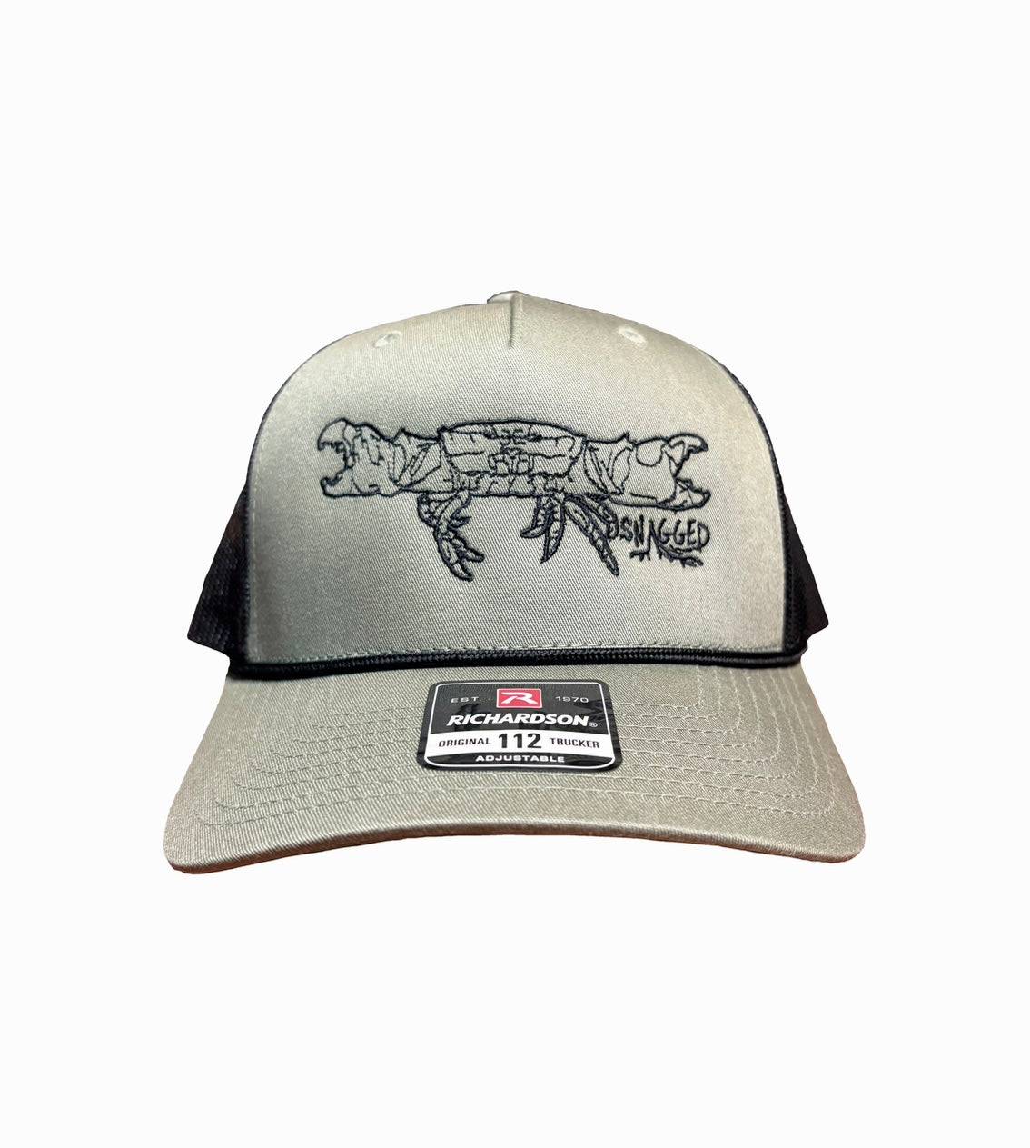 Original Stone Crab Rope Trucker Curved Bill Hat