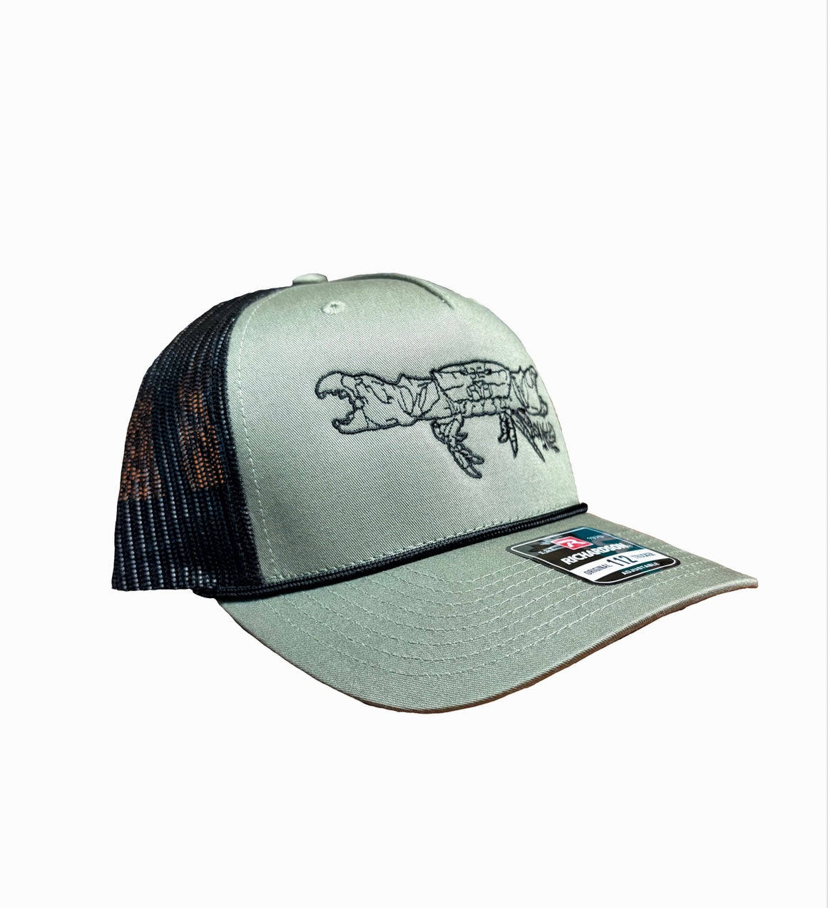 Original Stone Crab Rope Trucker Curved Bill Hat