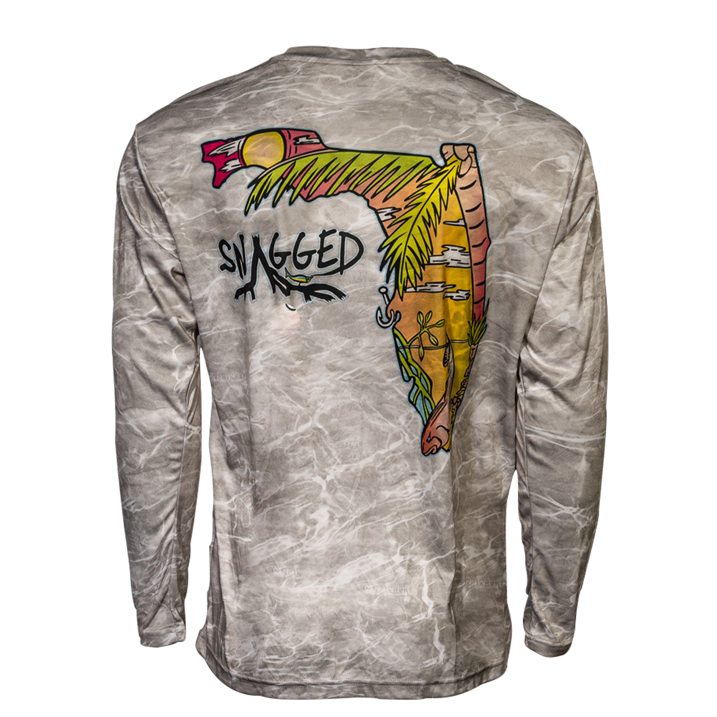 Home State - Snagged Apparel Performance Long Sleeve T-Shirt