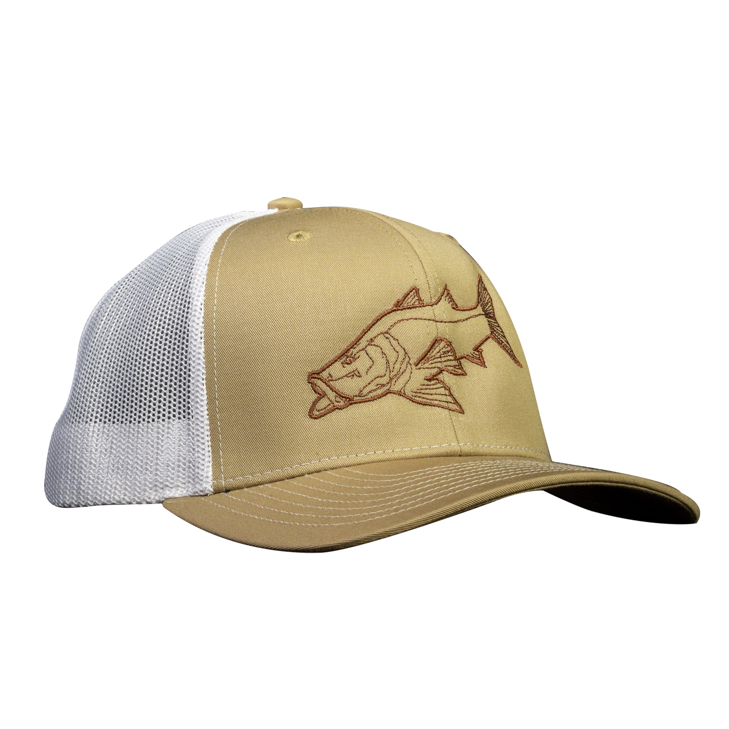 Snook Tan - Snagged Apparel Curved Bill Hat